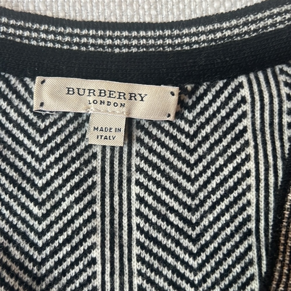 Burberry Chevron Sweater